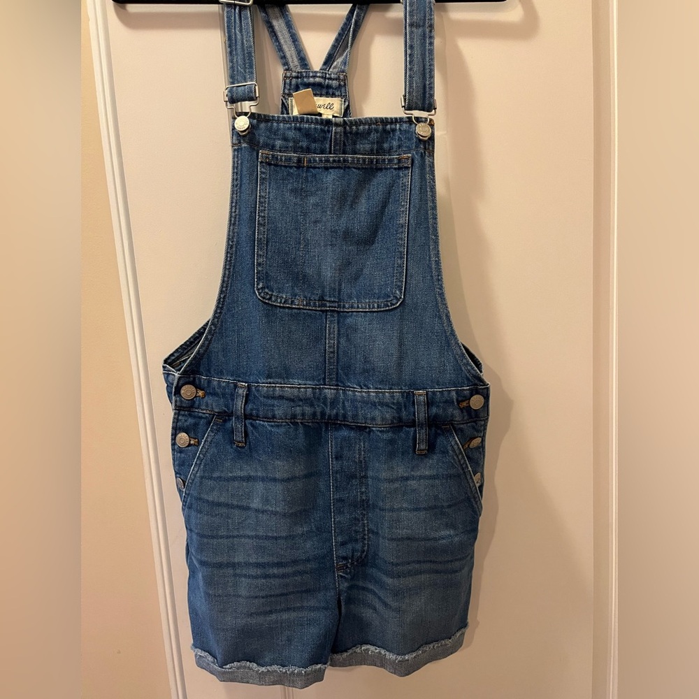 Madewell Classic Blue Denim Overalls
